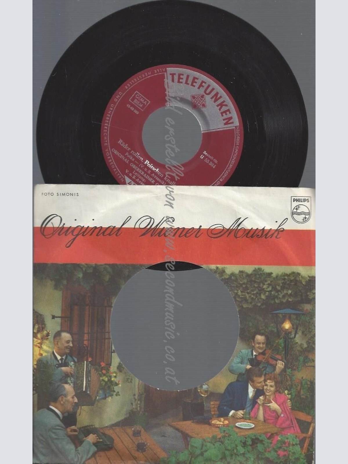 7"ORIGINAL OBERKRAINER QUINTETT AVSENIK--RÄDER ROLLEN PEITSCHEN KNALLEN