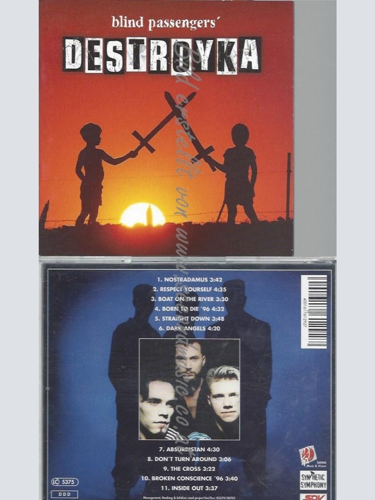CD--BLIND PASSENGERS--DESTROYKA