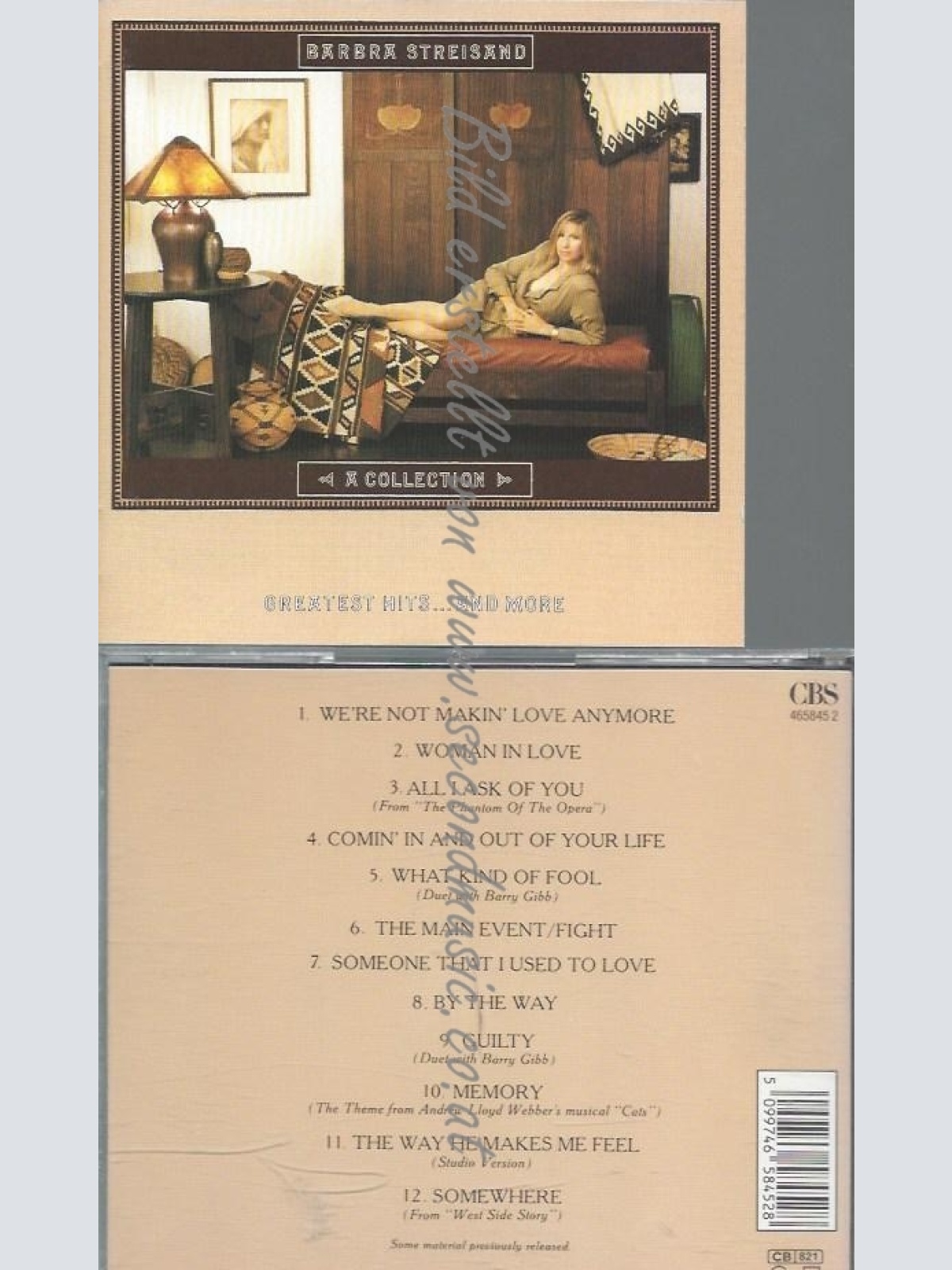 CD--BARBRA STREISAND--A COLLECTION GREATEST HITS...AND MORE