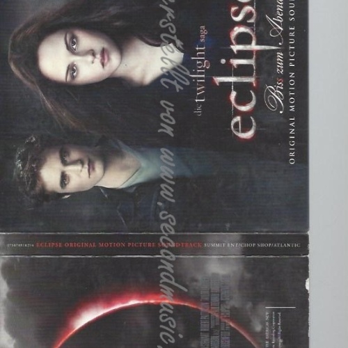 CD--HOWARD SHORE--DIE TWILIGHT SAGA: ECLIPSE - BIS-S- ZUM ABENDROT -GERMAN DELUX