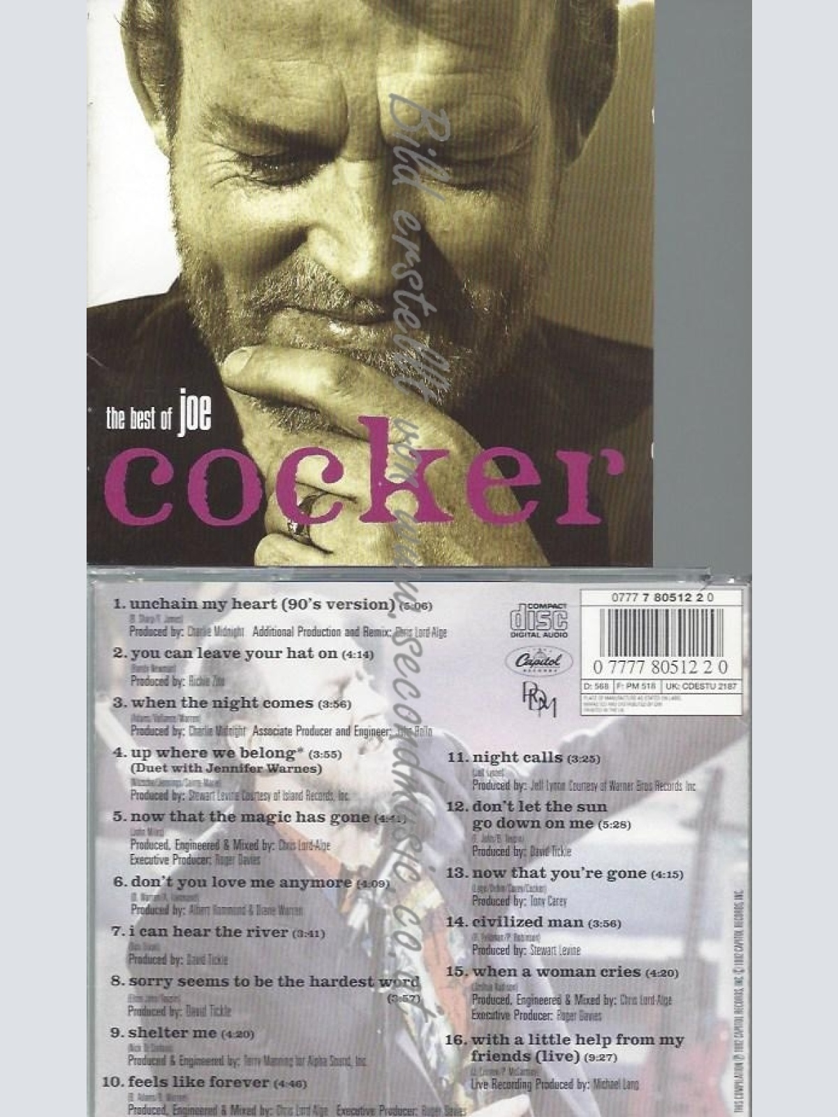 CD--JOE COCKER--BEST OF JOE COCKER
