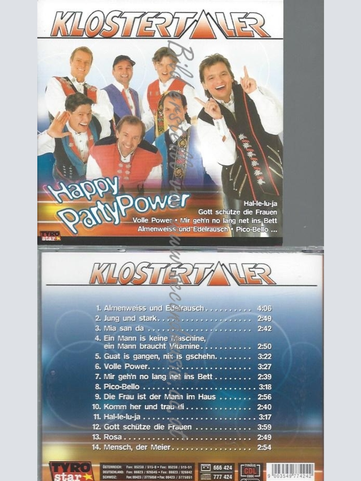 CD--KLOSTERTALER--HAPPY PARTY POWER