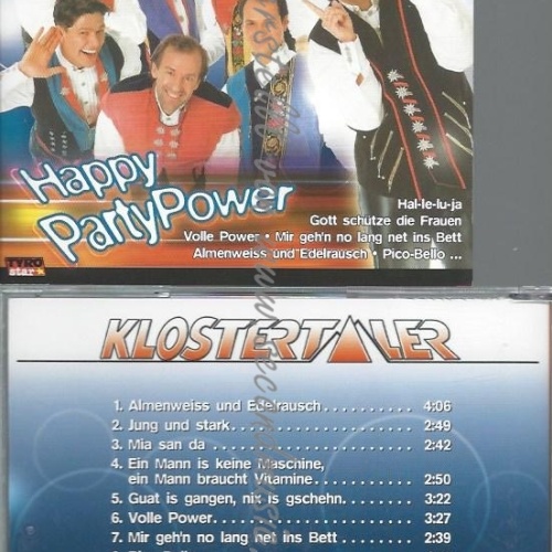 CD--KLOSTERTALER--HAPPY PARTY POWER