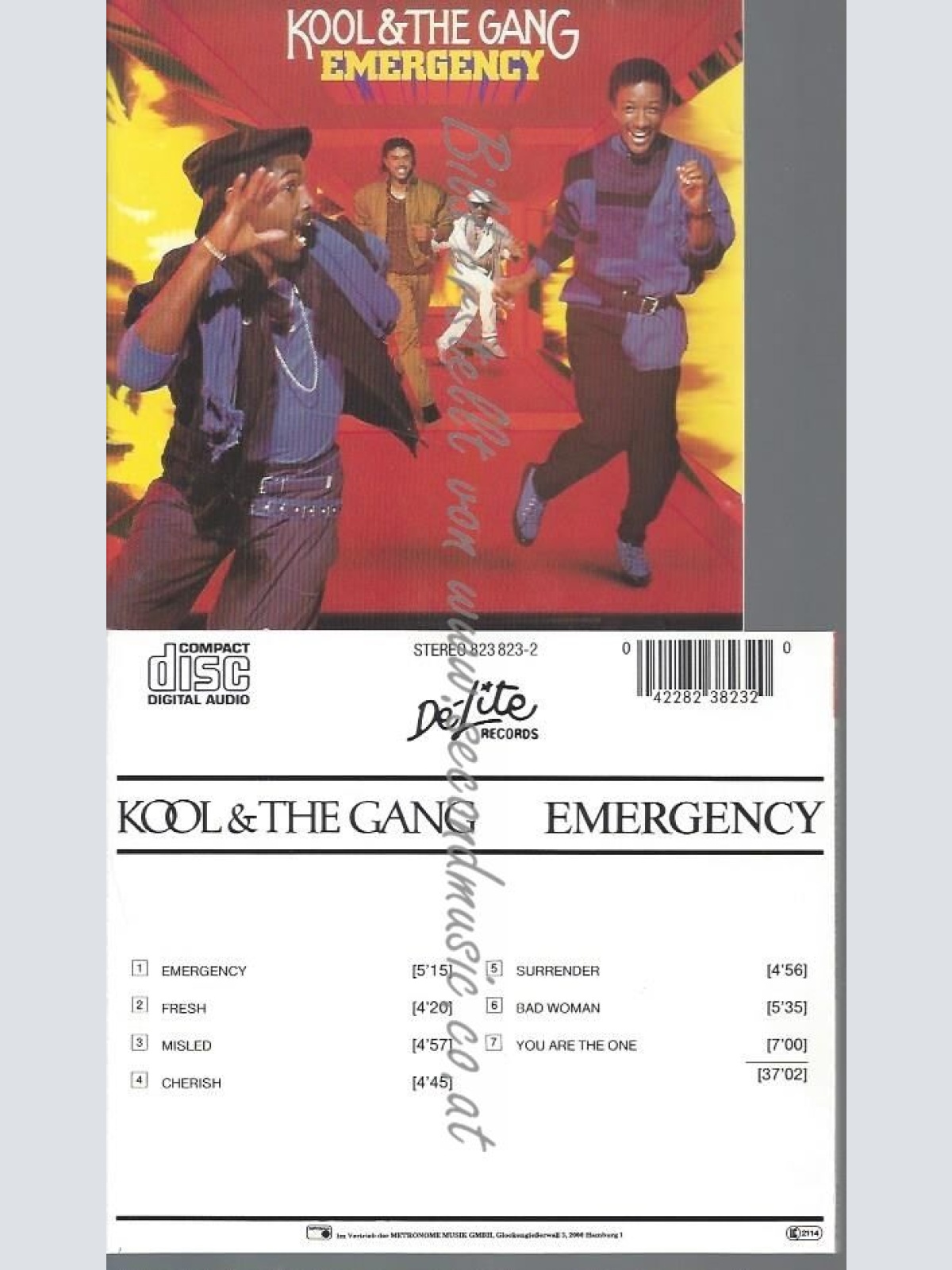 CD--KOOL & THE GANG--EMERGENCY