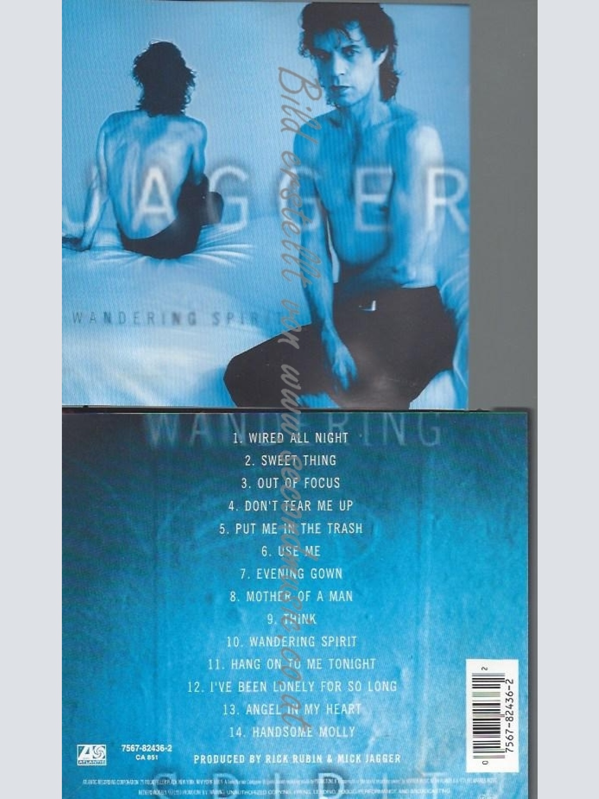 CD--MICK JAGGER--WANDERING SPIRIT