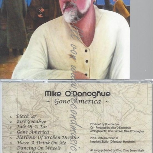 CD--MIKE O'DONOGHUE--GONE AMERICA