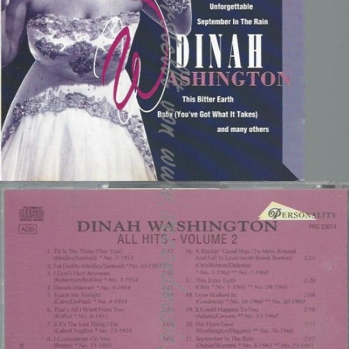 CD--LL HITS | IMPORT/ DINAH WASHINGTON--V2