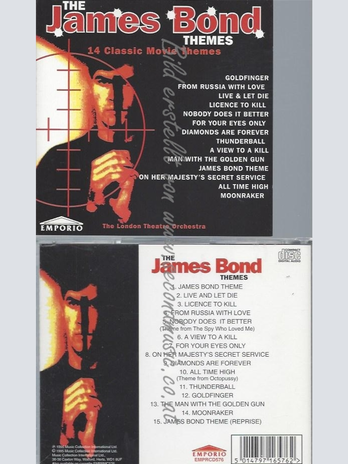 CD--LONDON THEATRE ORCHESTRA--THE JAMES BOND THEMES