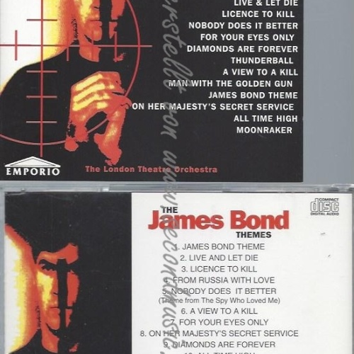 CD--LONDON THEATRE ORCHESTRA--THE JAMES BOND THEMES
