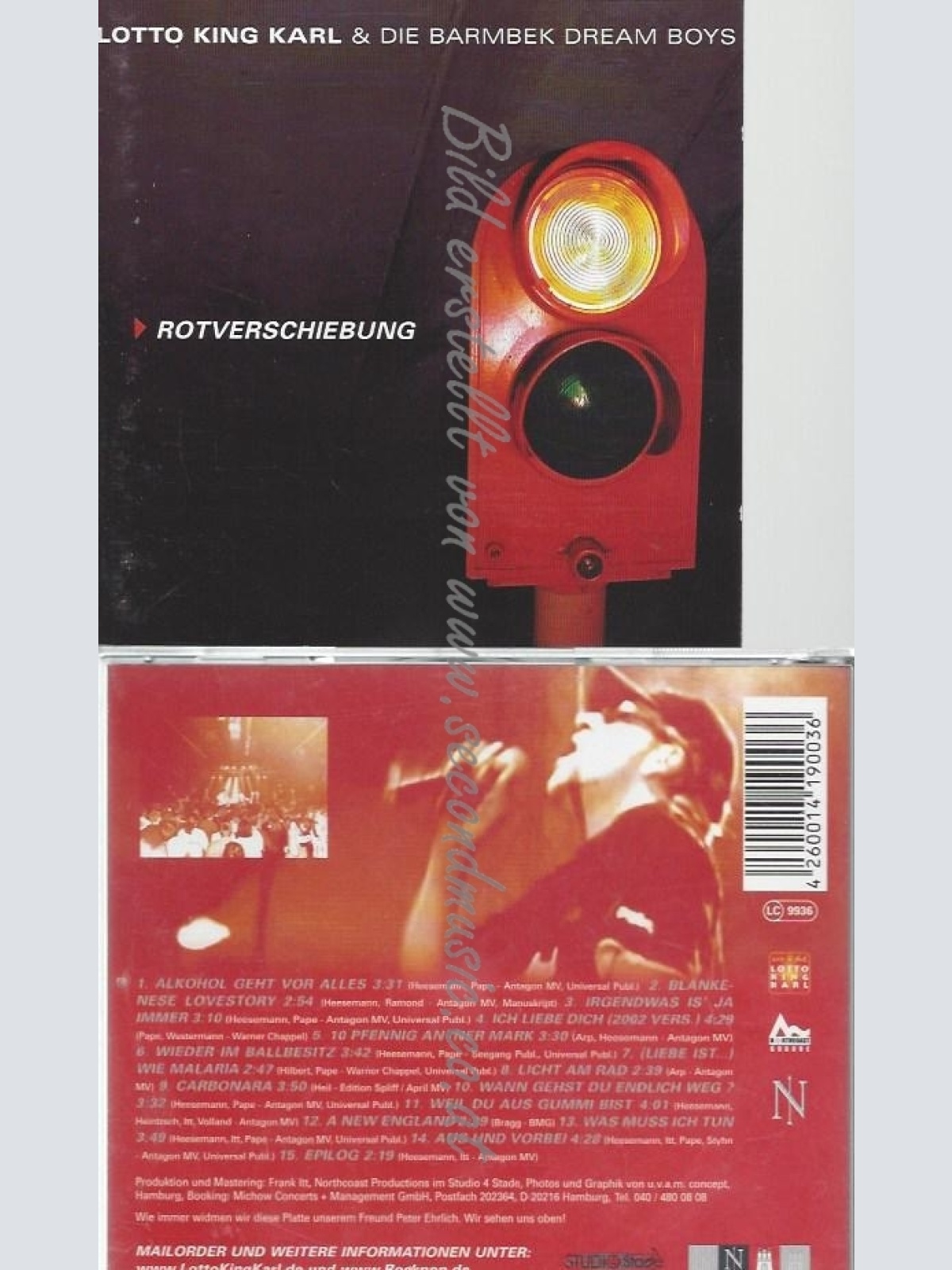CD--LOTTO KING KARL--ROTVERSCHIEBUNG