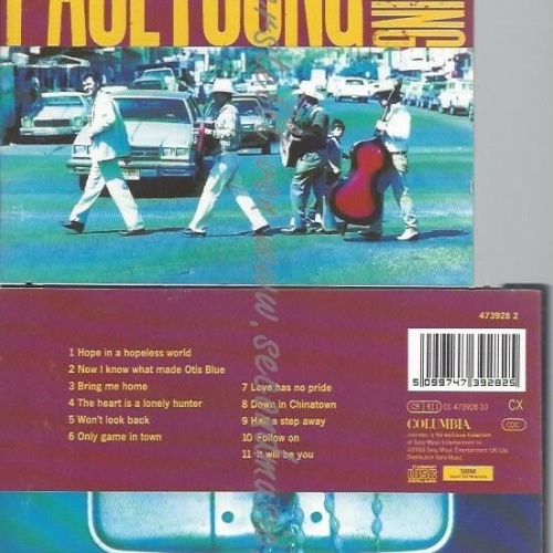 CD--PAUL YOUNG--THE CROSSING