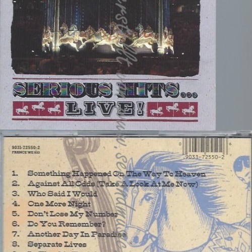 CD--PHIL COLLINS--SERIOUS HITS...LIVE!