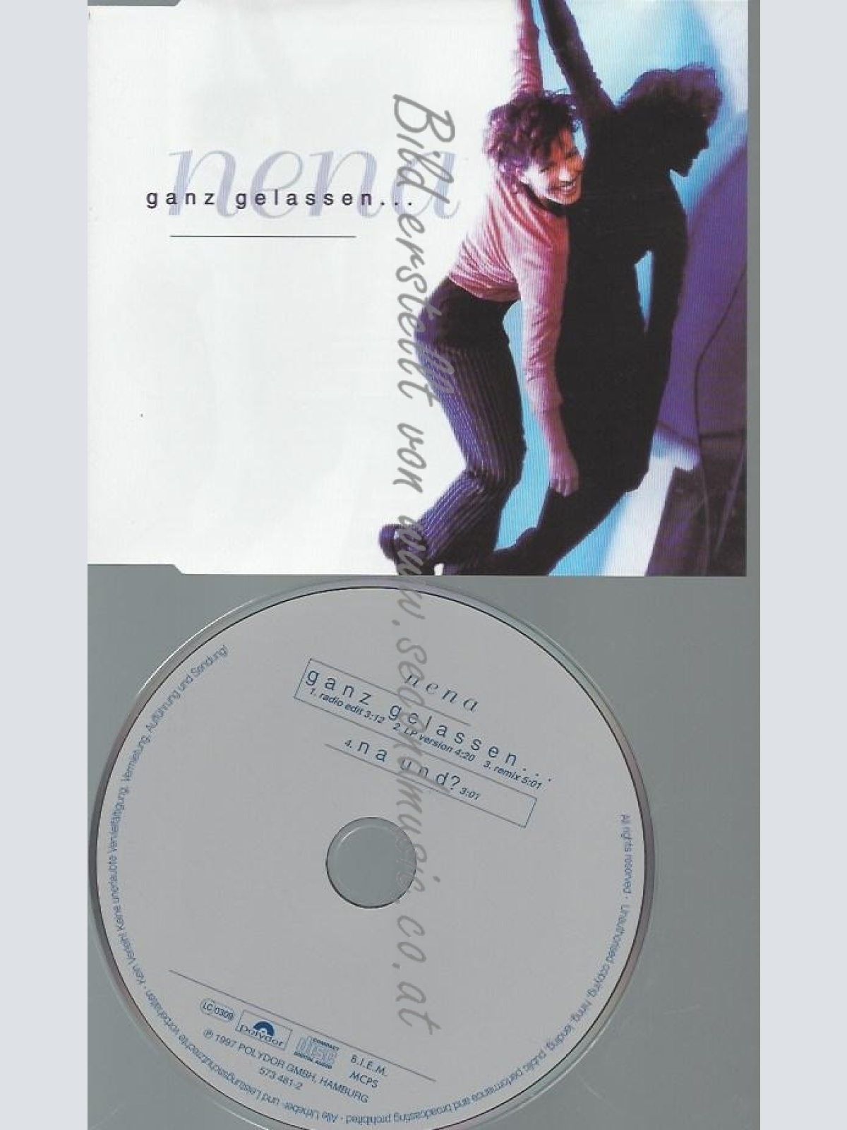 CD--NENA--GANZ GELASSEN | SINGLE