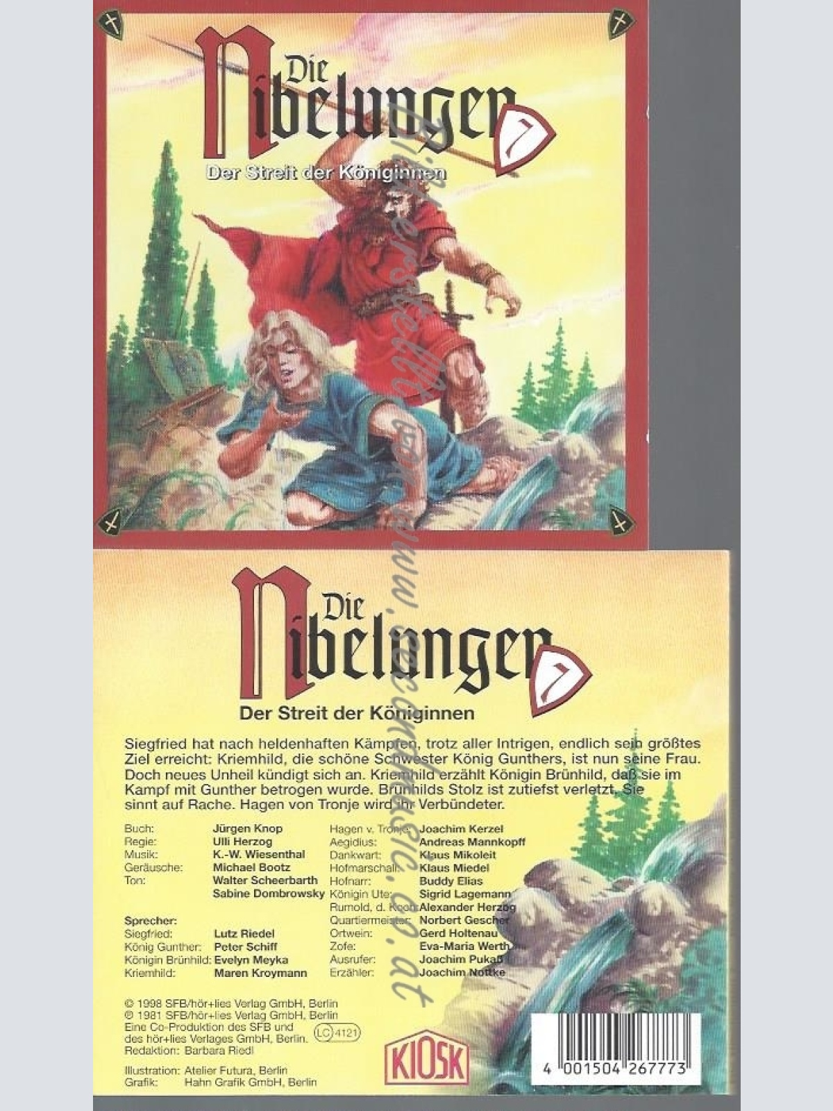 CD--NIBELUNGEN,DIE--DER STREIT DER KÖNIGINNEN