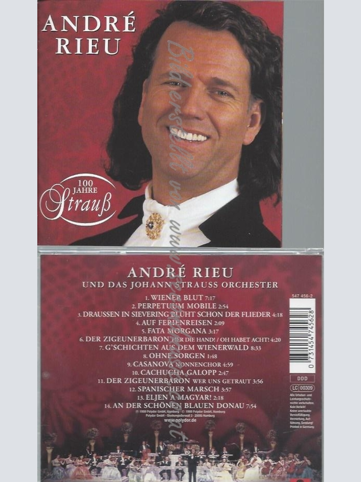 CD--RIEU,ANDRE UND STRAUß,JOHANN -SOHN---100 JAHRE STRAUSS