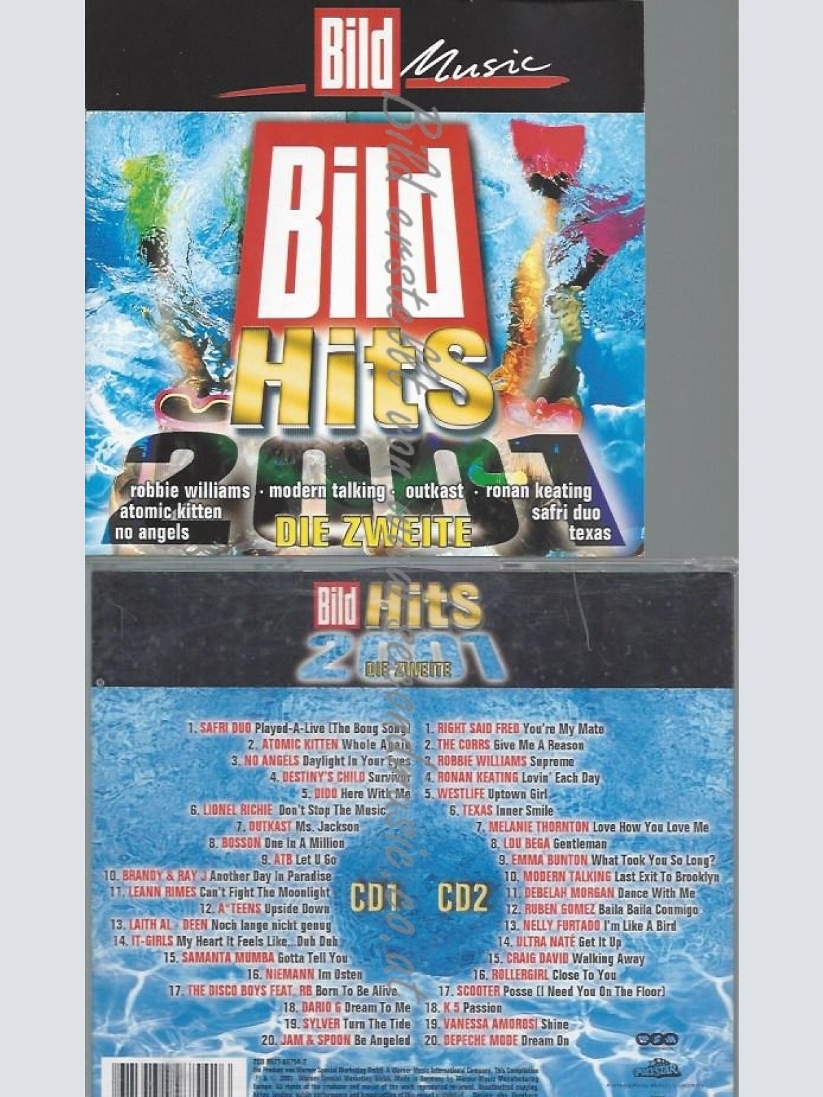 CD--VARIOUS--BILD HITS  DIE 2. | DOPPEL-CD 2001