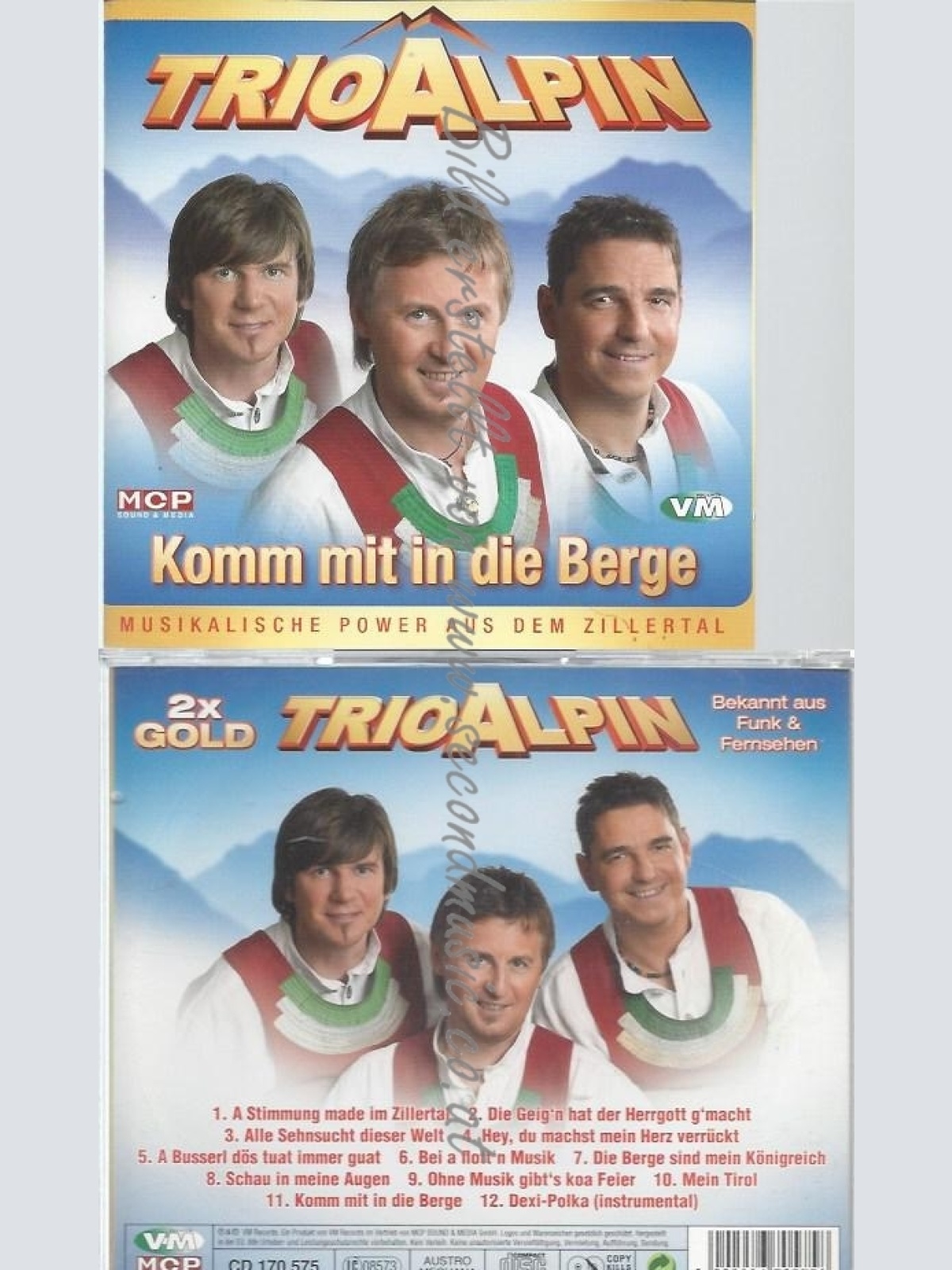 CD--TRIO ALPIN--KOMM MIT IN DIE BERGE