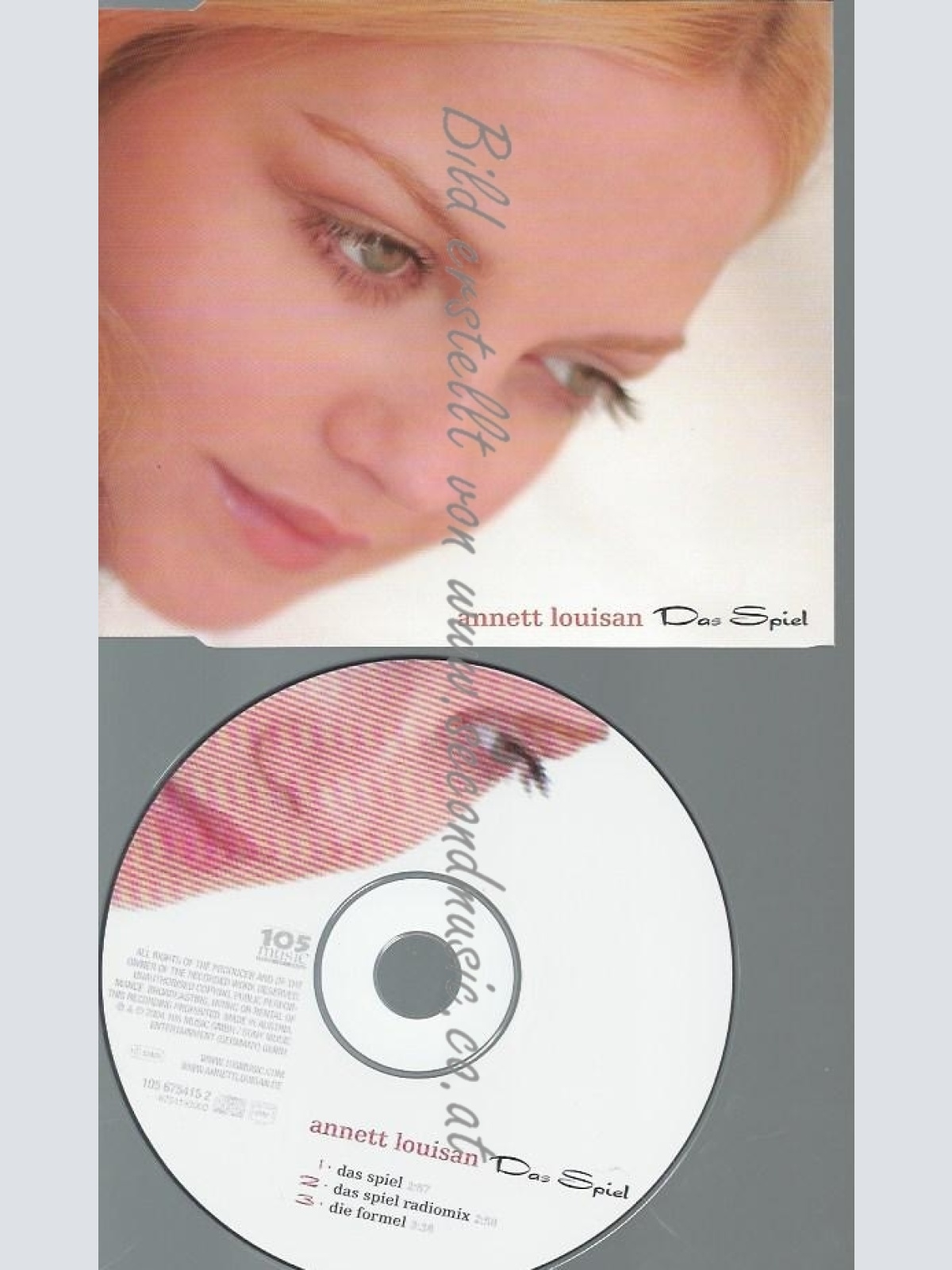 CD--ANNETT LOUISAN--DAS SPIEL | SINGLE