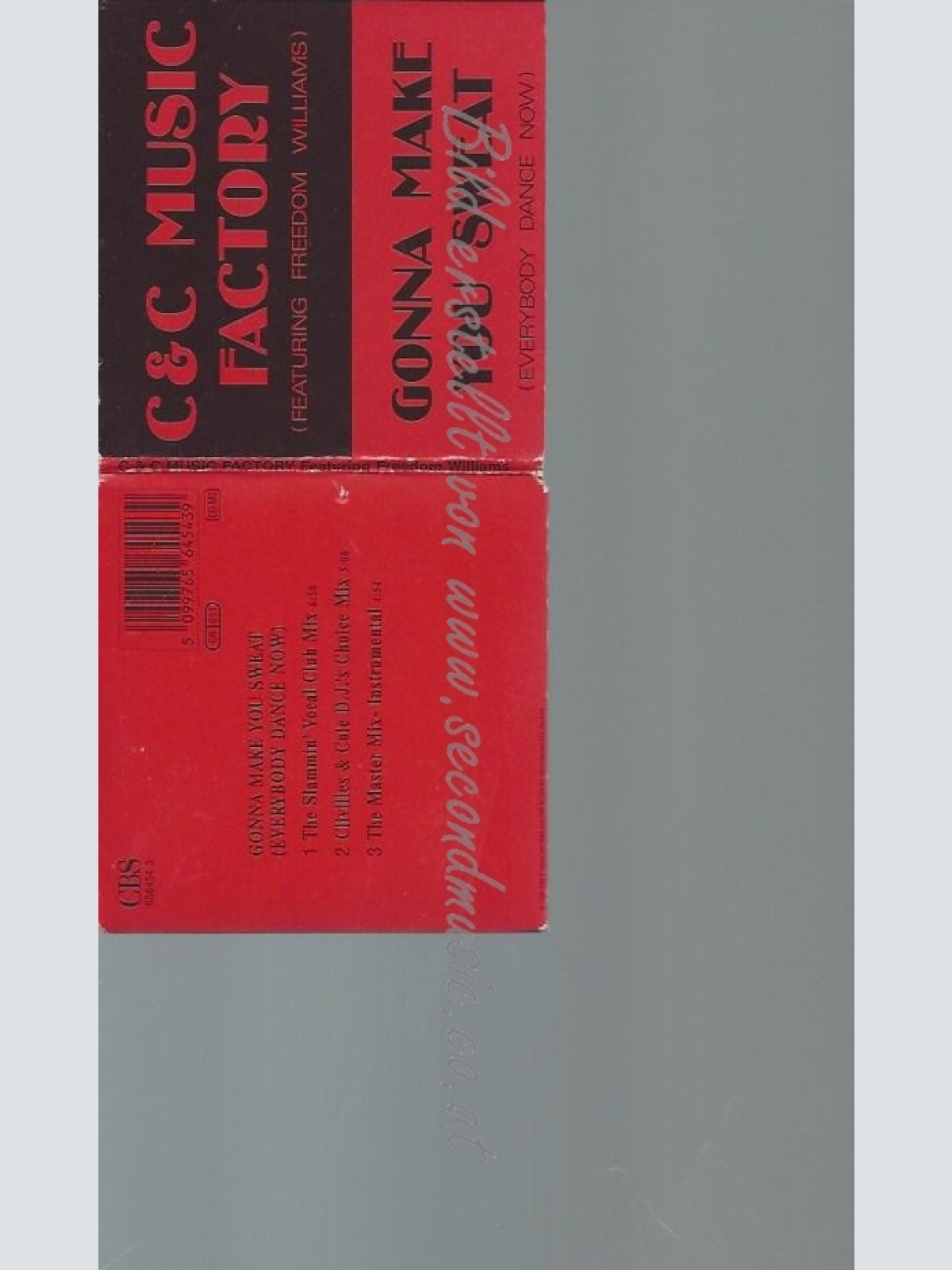 CD--C+C MUSIC FACTORY--GONNA MAKE YOU SWEAT -3INCH MAXI-CD - | SINGLE