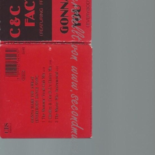 CD--C+C MUSIC FACTORY--GONNA MAKE YOU SWEAT -3INCH MAXI-CD - | SINGLE