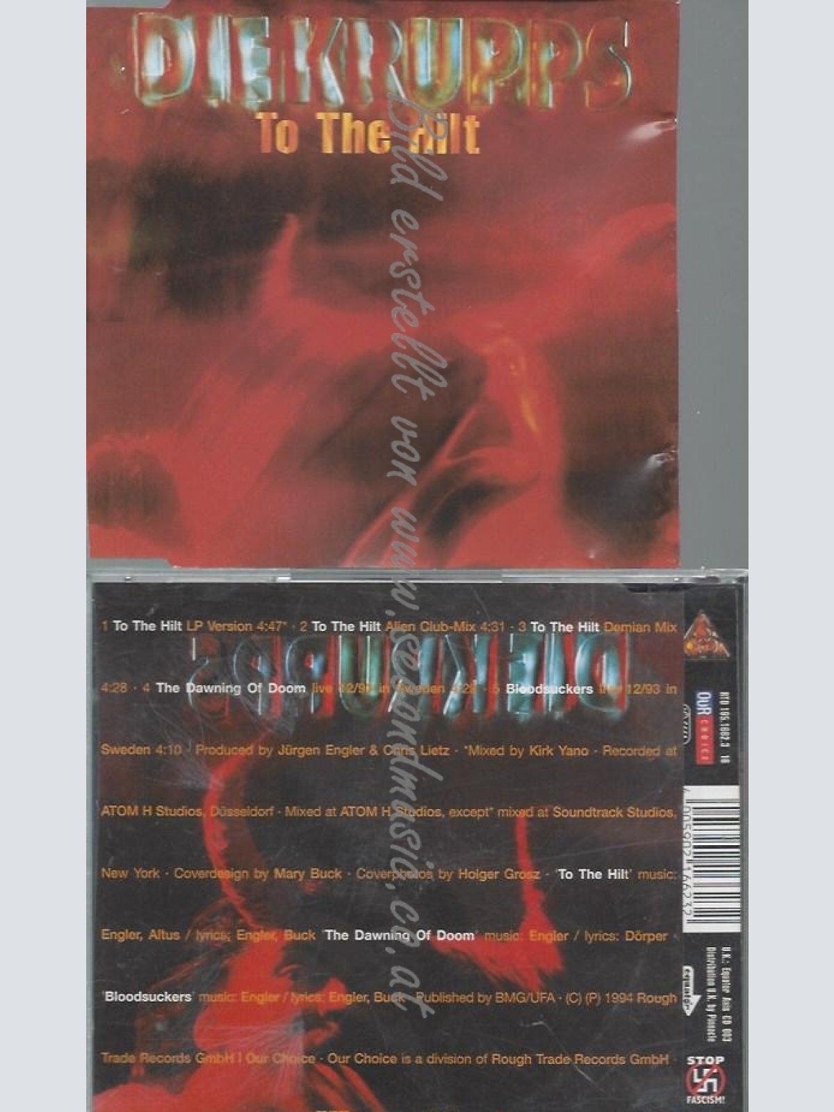 CD--DIE KRUPPS--TO THE HILT | SINGLE