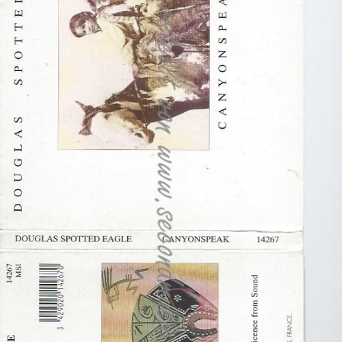 CD--DOUGLAS SPOTTED EAGLE--CANYONSPEAK