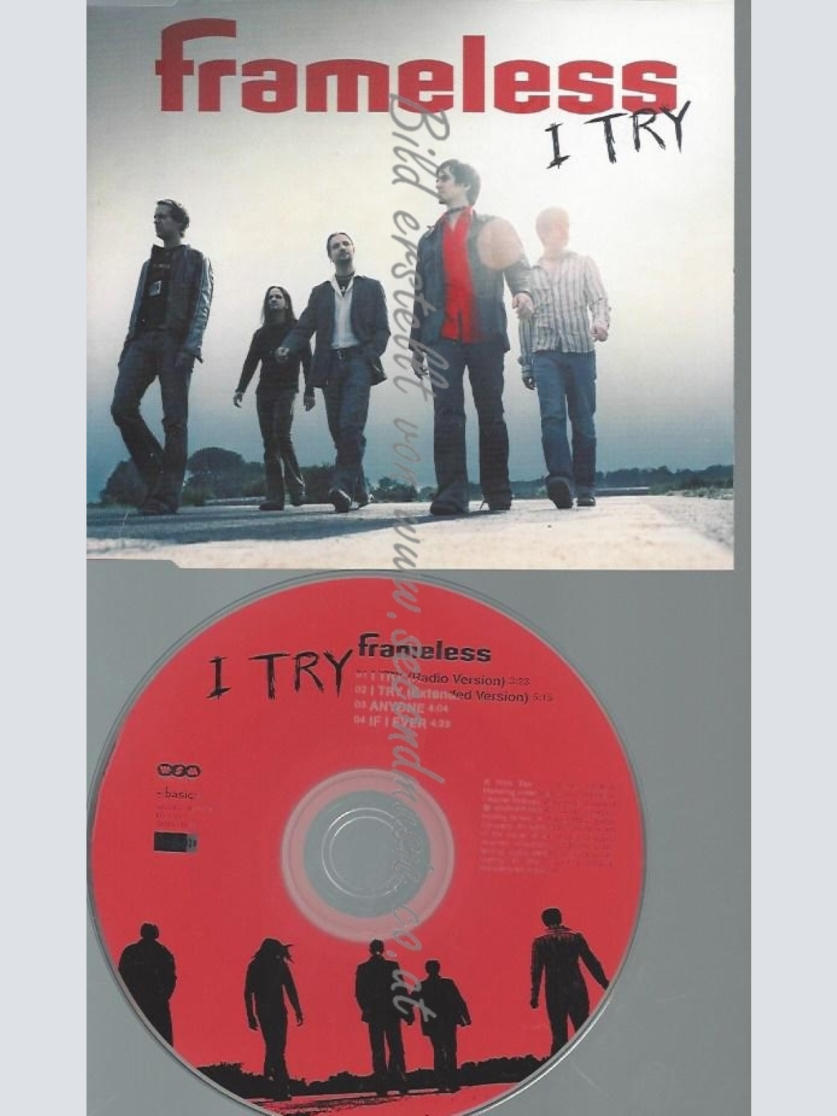 CD--FRAMELESS--I TRY | SINGLE