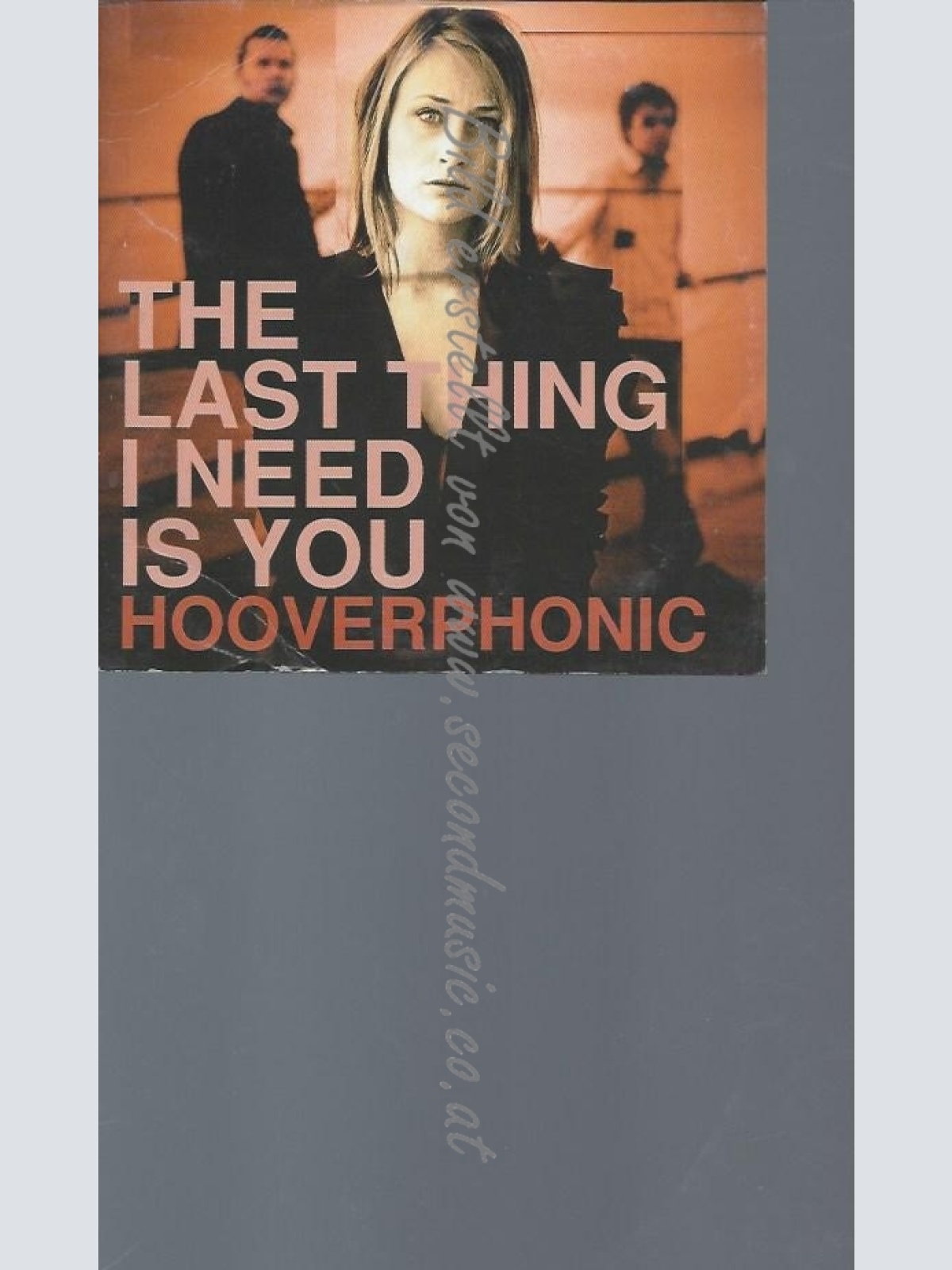 CD--HOOVERPHONIC--THE LAST THING I NEED IS YOU - CARDSLEEVE