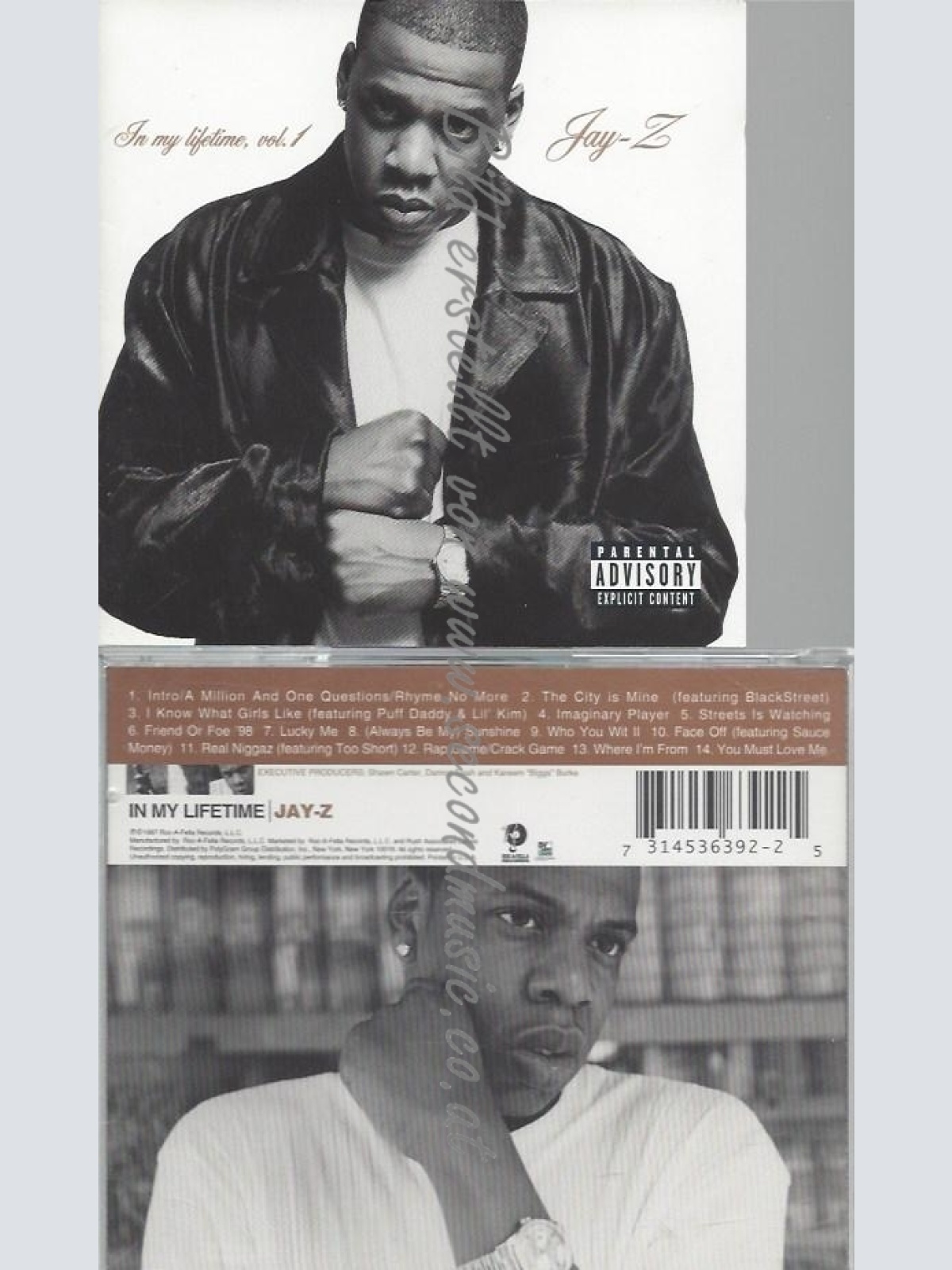 CD--JAY-Z--IN MY LIFE TIME VOL.1 | IMPORT