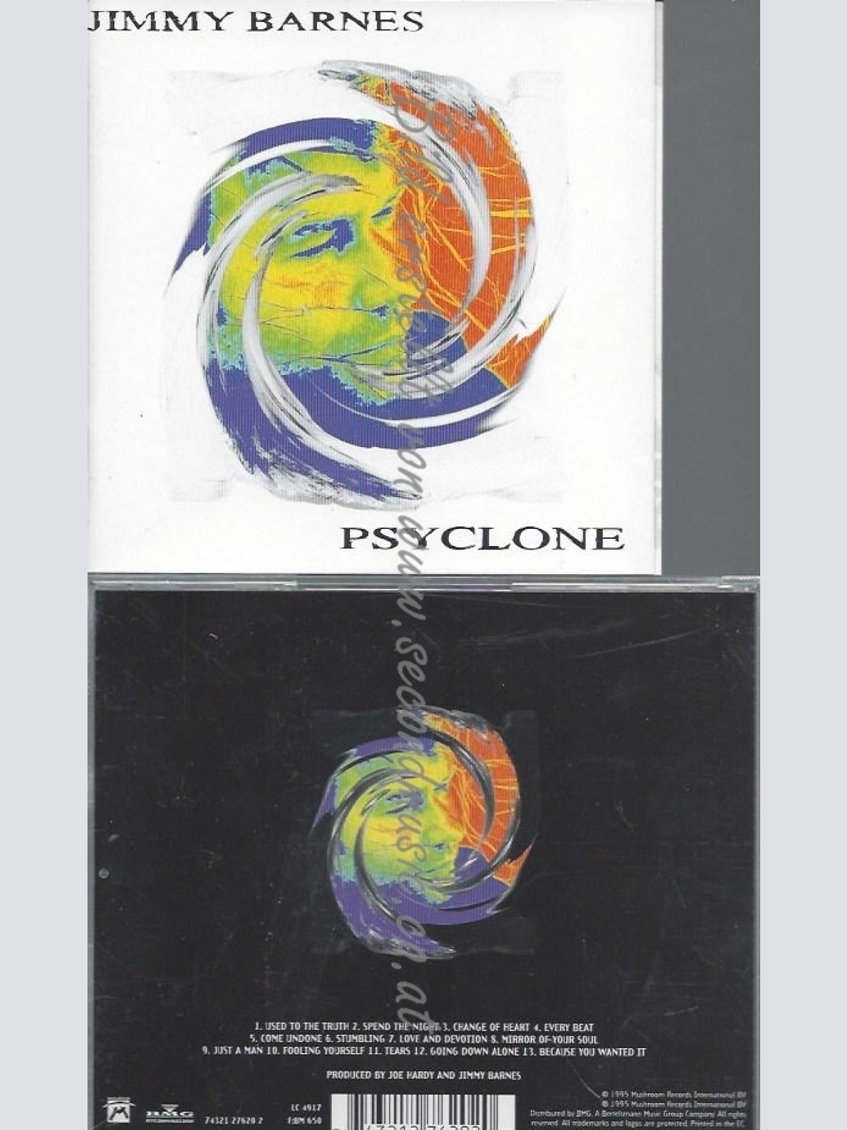 CD--JIMMY BARNES--PSYCLONE