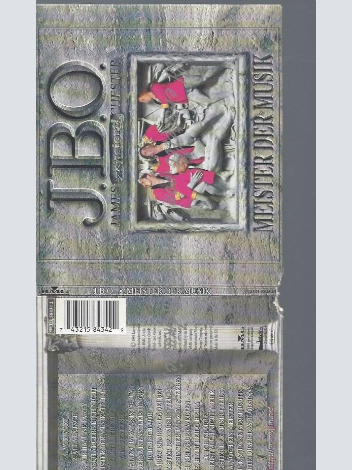 CD--J.B.O.--MEISTER DER MUSIK