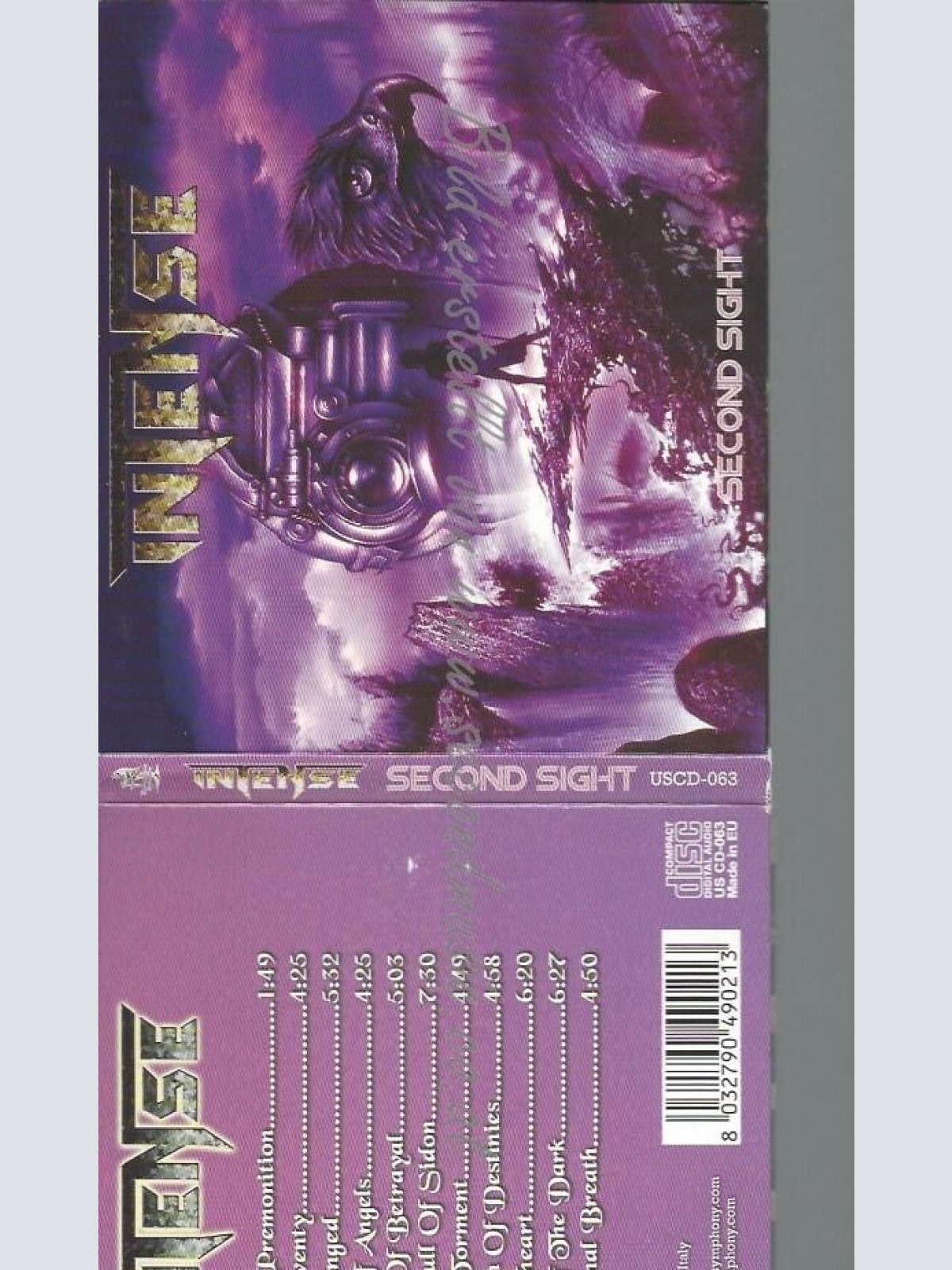 CD--INTENSE--SECOND SIGHT | IMPORT