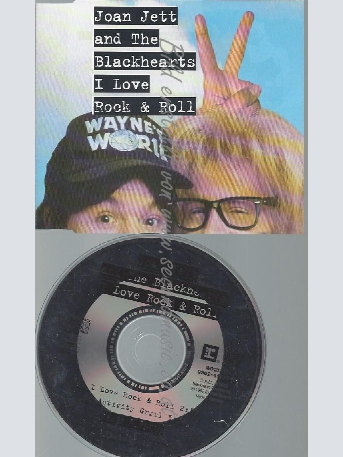 CD--JOAN JETT & THE BLACKHEARTS--I LOVE ROCK 'N ROLL | SINGLE