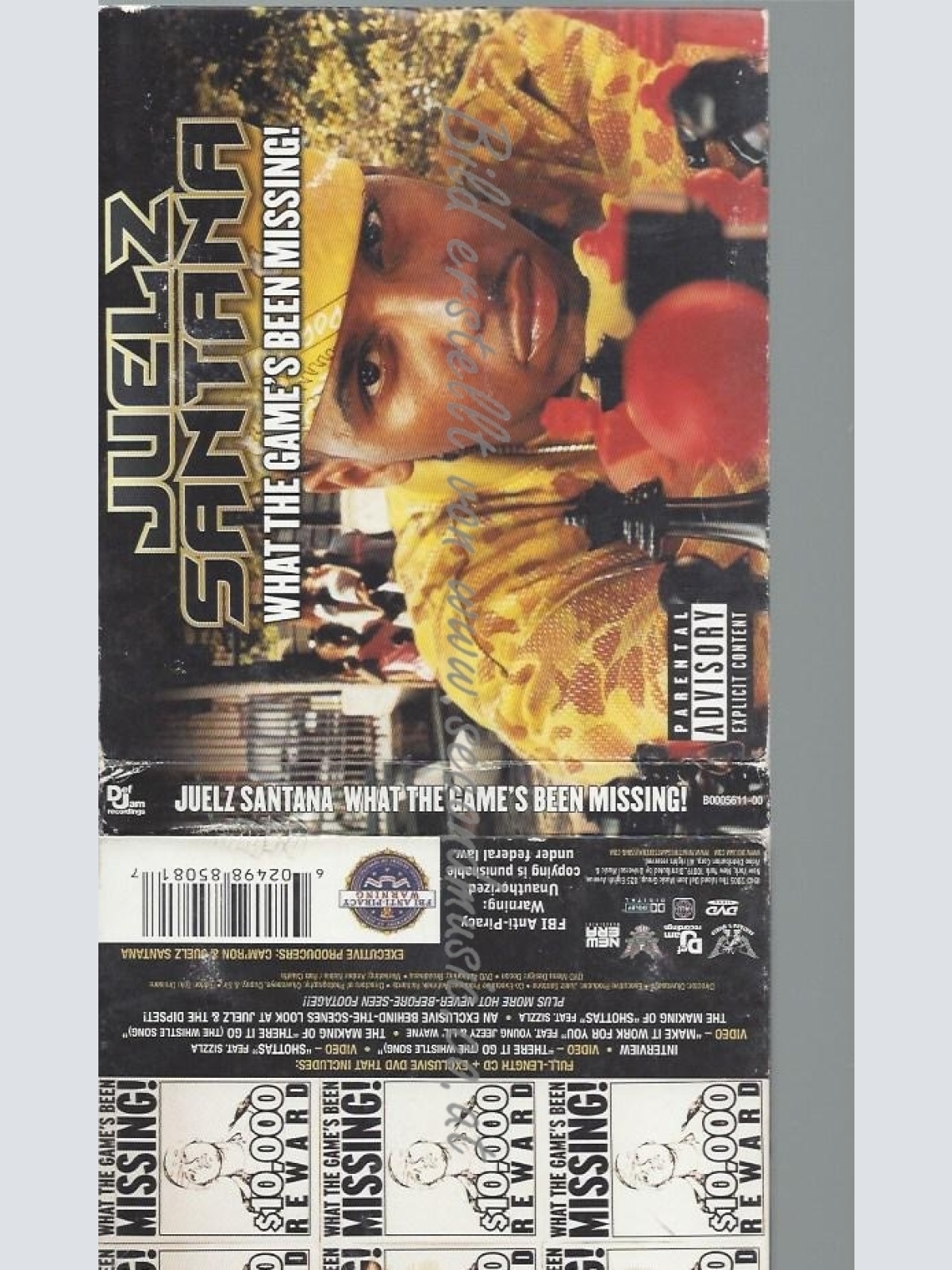 CD--JUELZ SANTANA--WHAT THE GAME'S BEEN MISSING | IMPORT