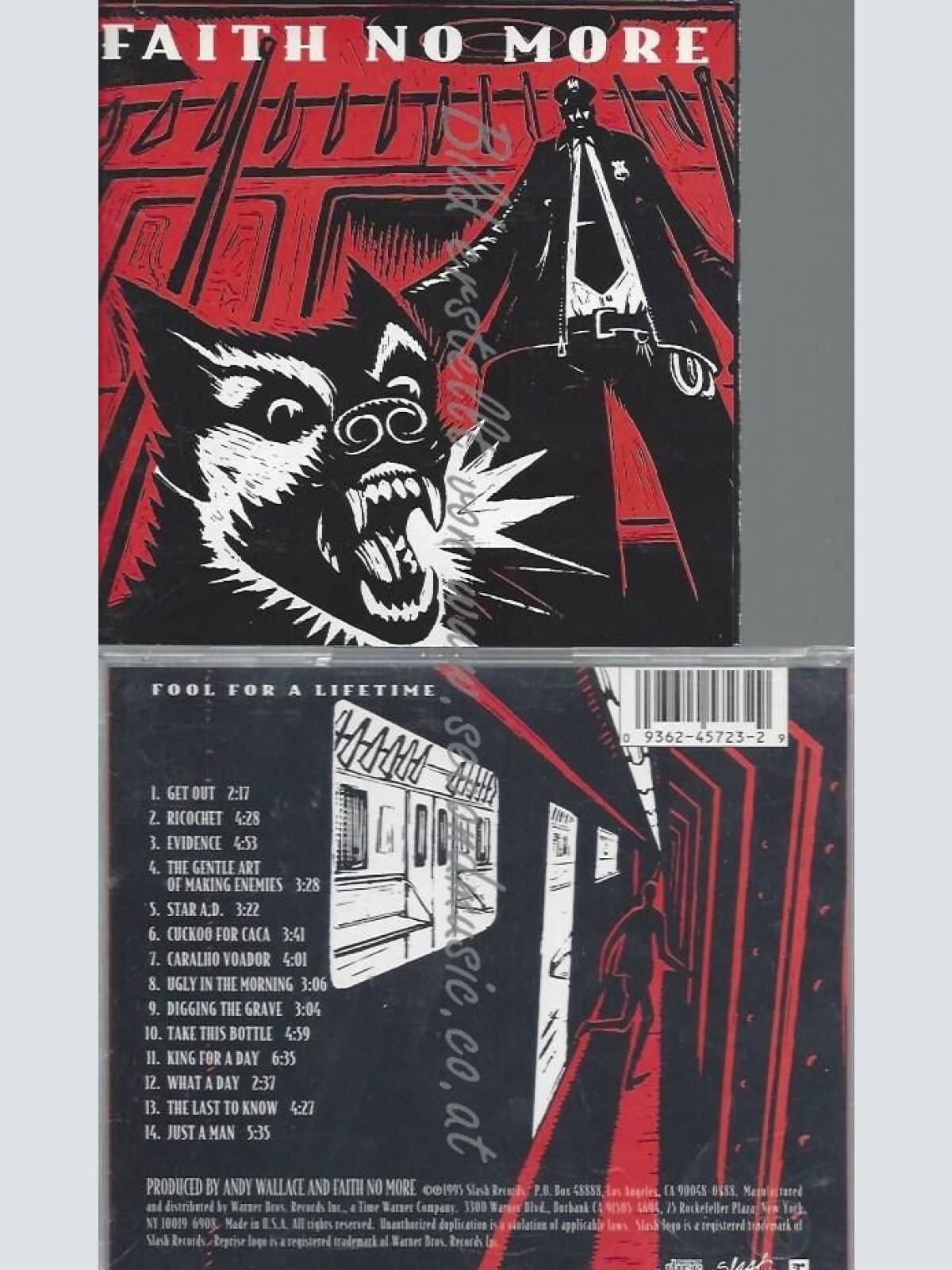 CD--FOOL FOR LIFE | IMPORT/ FAITH NO MORE--KING FOR A DAY