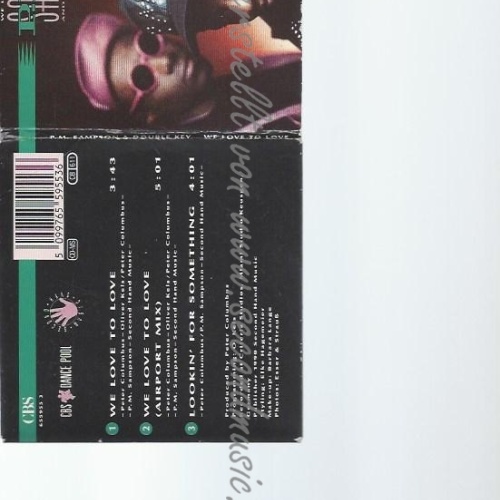 CD--P.M. SAMPSON--WE LOVE TO LOVE -P.M. SAMPSON & DOUBLE KEY-MAXI