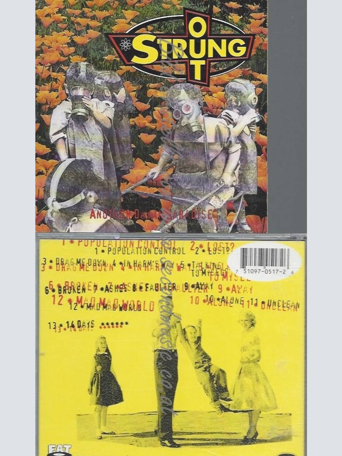 CD--STRUNG OUT--ANOTHER DAY IN PARADISE