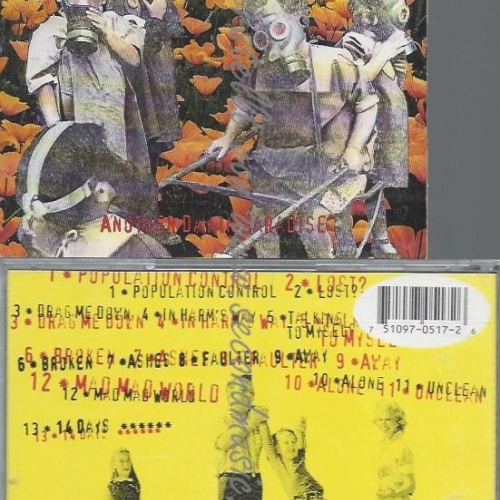 CD--STRUNG OUT--ANOTHER DAY IN PARADISE