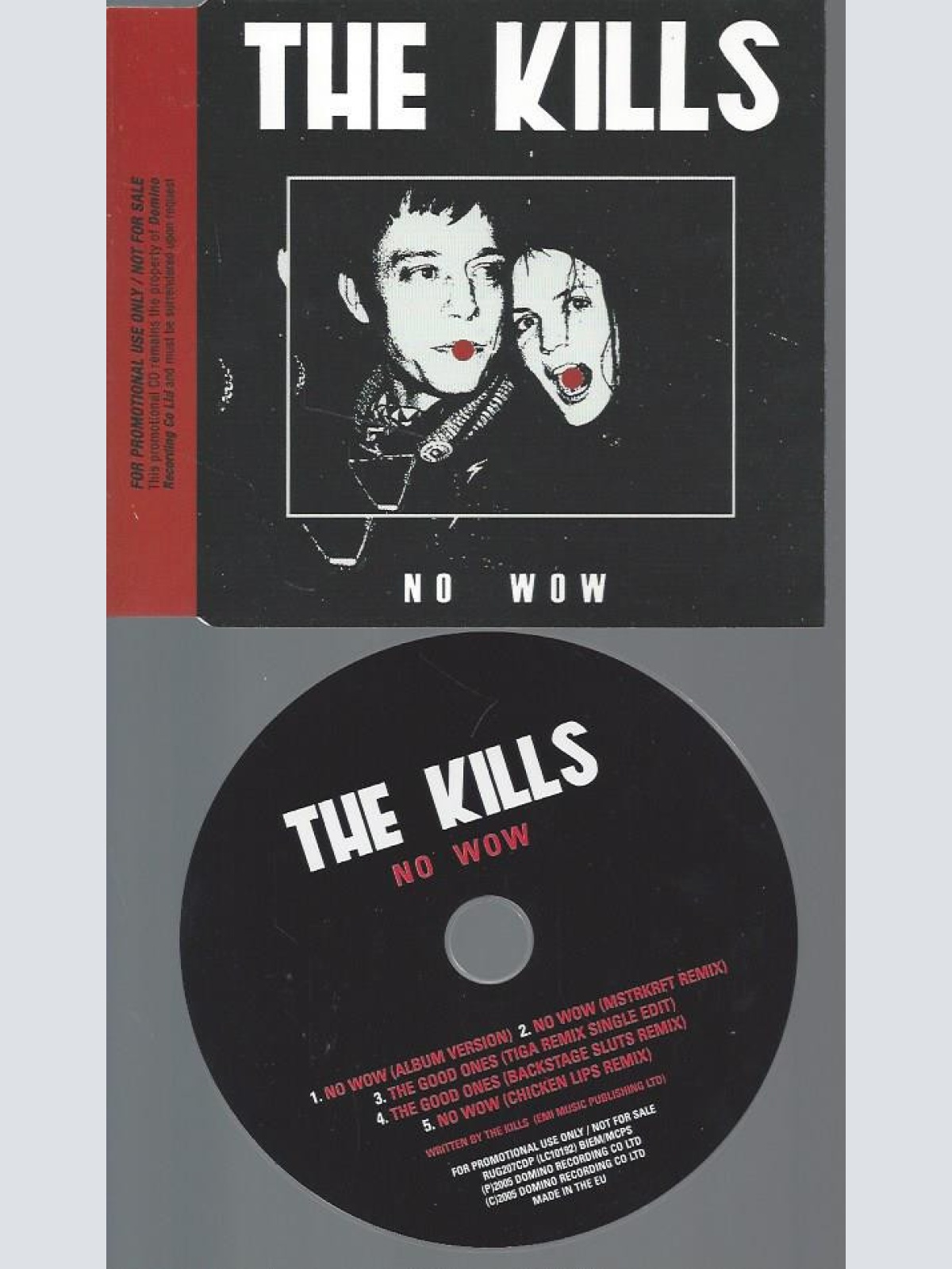 CD--THE KILLS--NO WOW --PROMO