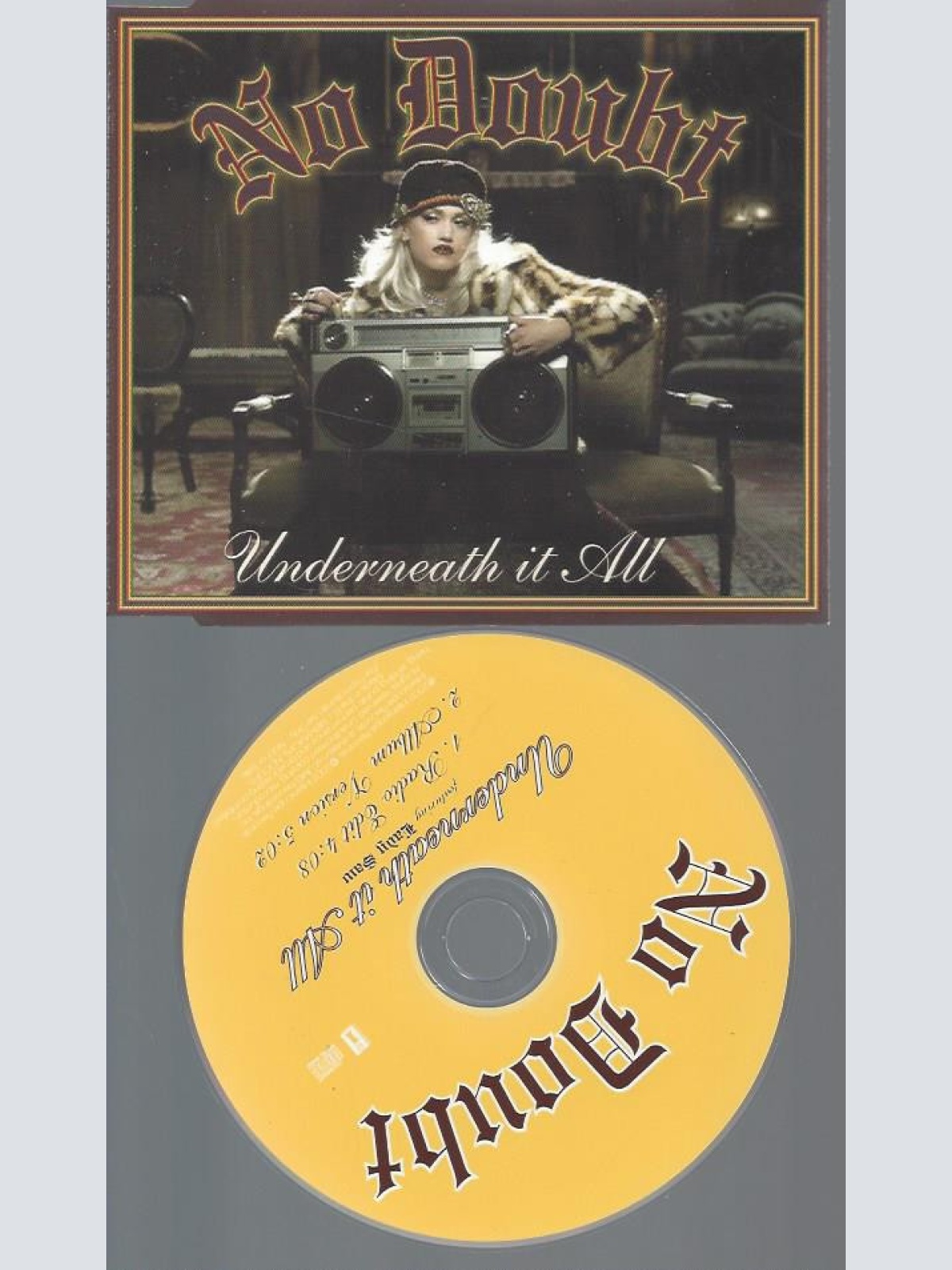 CD--NO DOUBT--UNDERNEATH IT ALL --PROMO