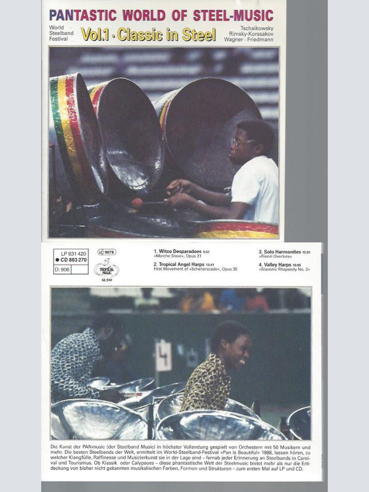 CD--PANTASTIC WORLD OF STEEL MUSIC--VOL 1 --CLASSIC IN STEEL