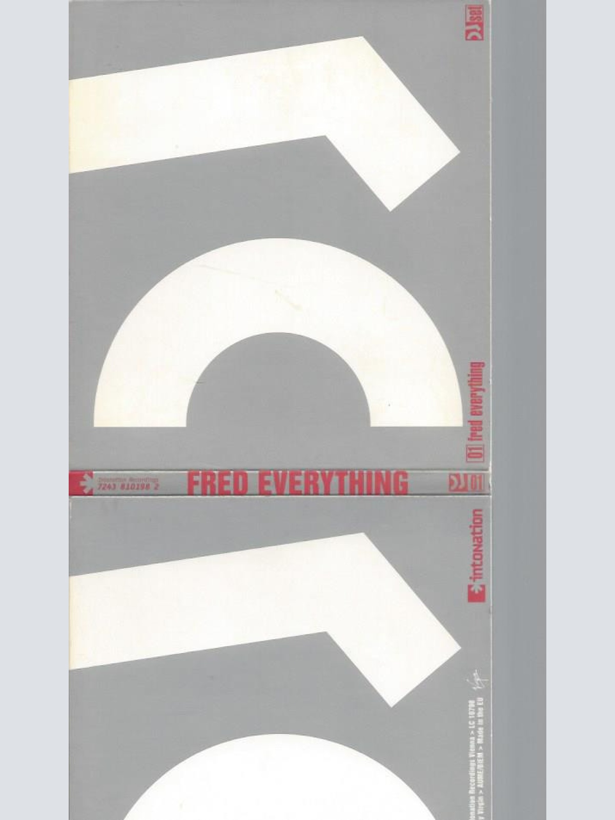 CD--FRED EVERYTHING --INTONATION