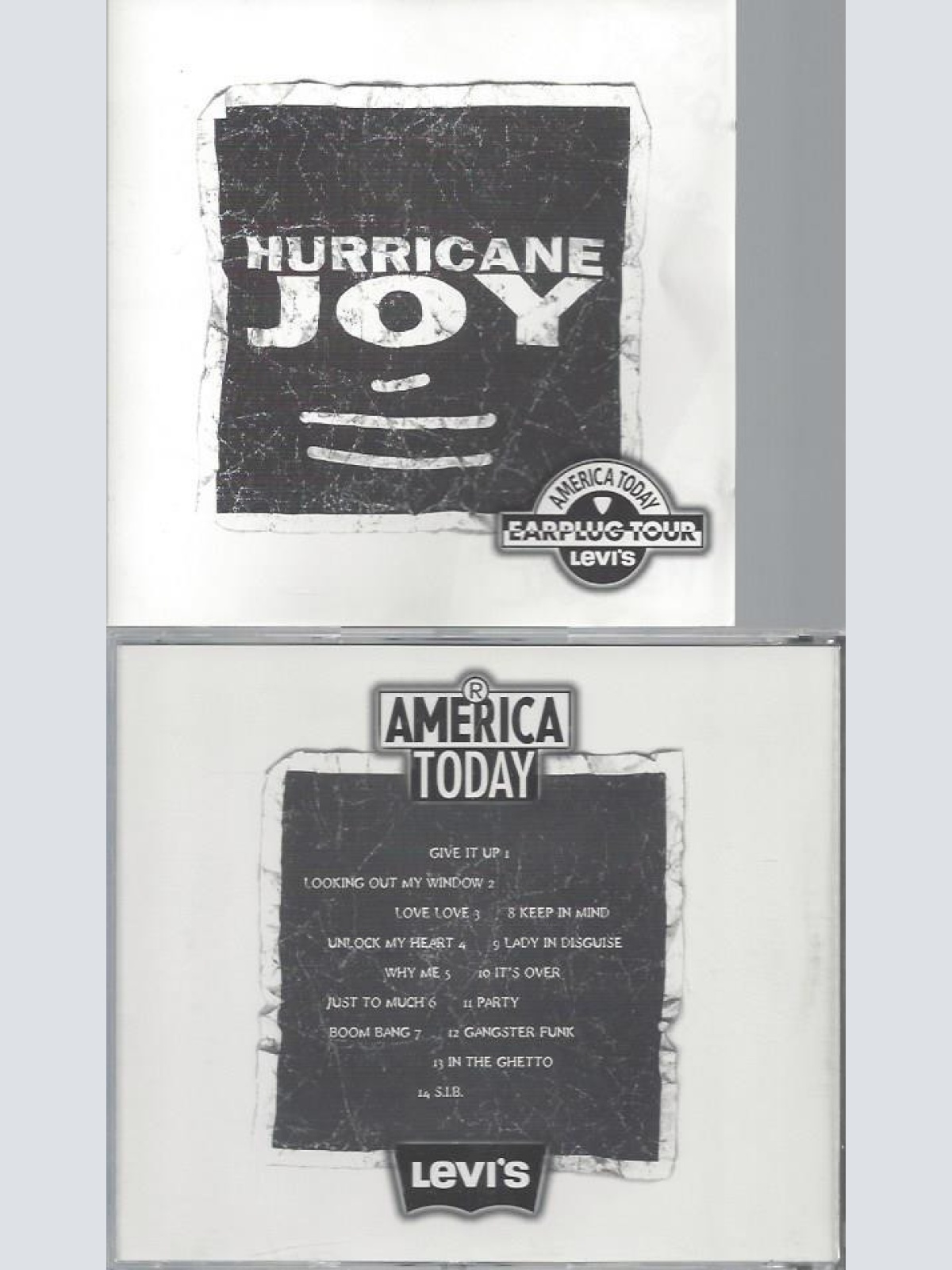 CD--HURRICAN JOY--EARPLUG TOUR LEVIS