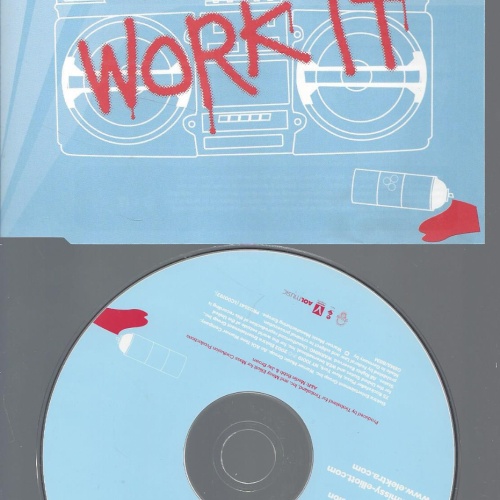 CD--MISSY ELLIOTT  WORK IT --PROMO