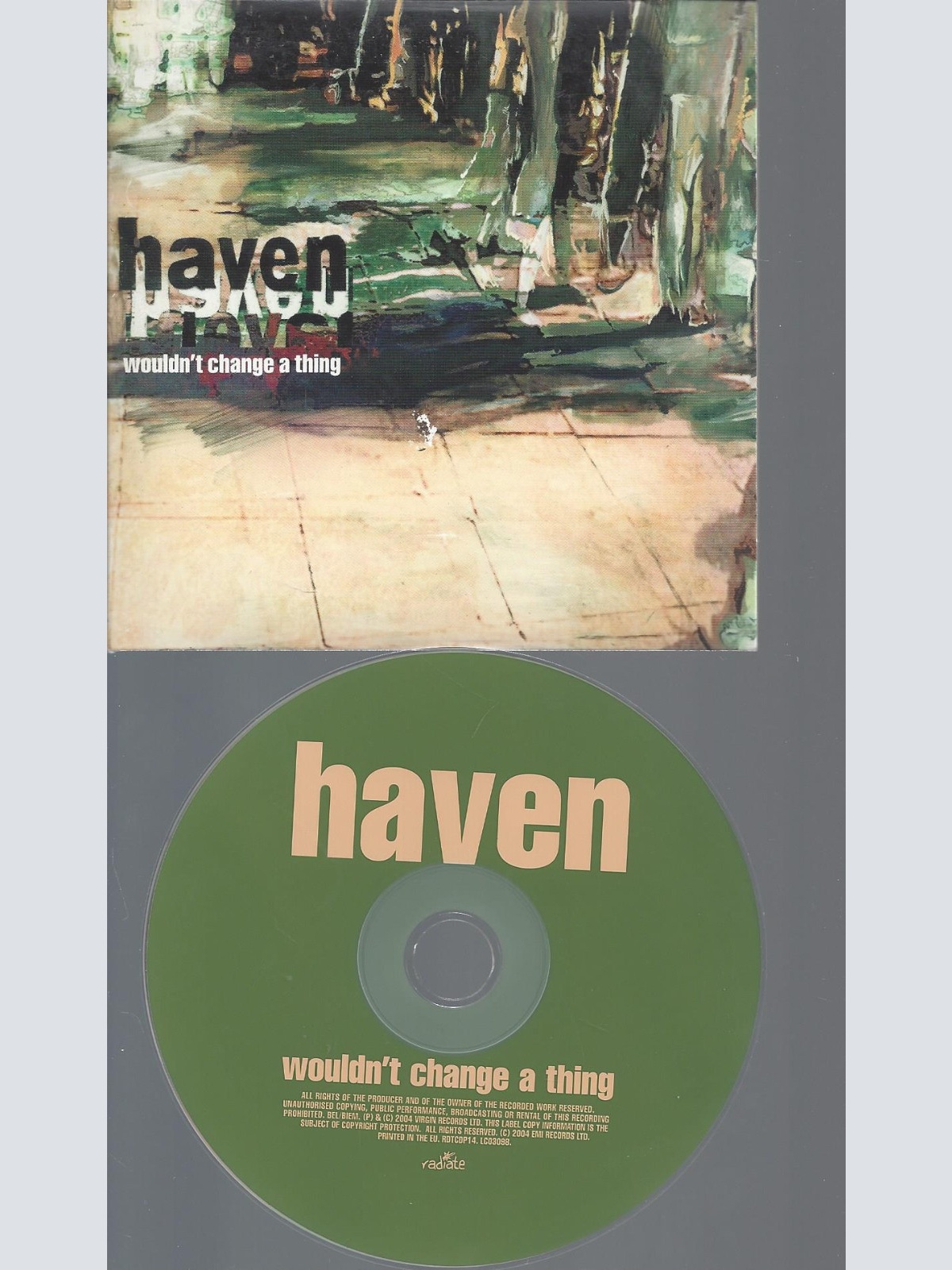 CD--HEAVEN WOULDN'T CHANGE A THING-PROMO