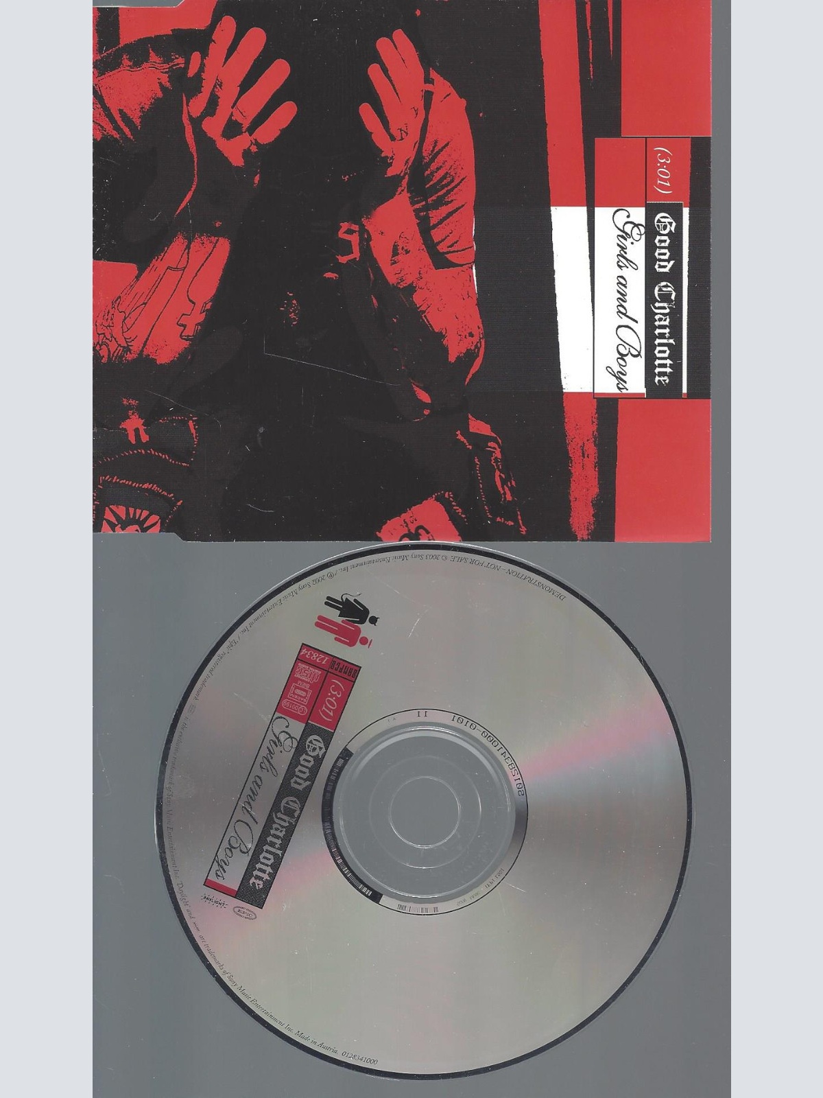 CD--GOOD CHARLOTTE GIRLS AND BOYS-PROMO