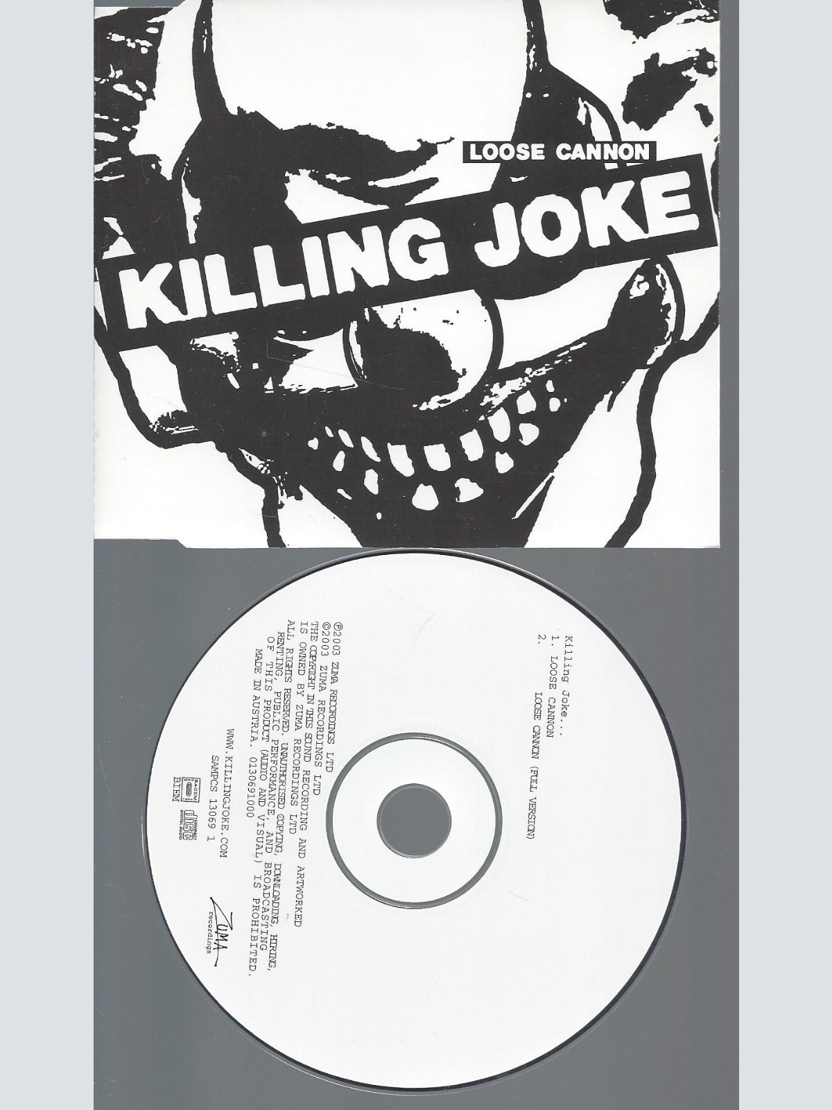 CD--LOOSE CANNON KILLING JOKE--PROMO