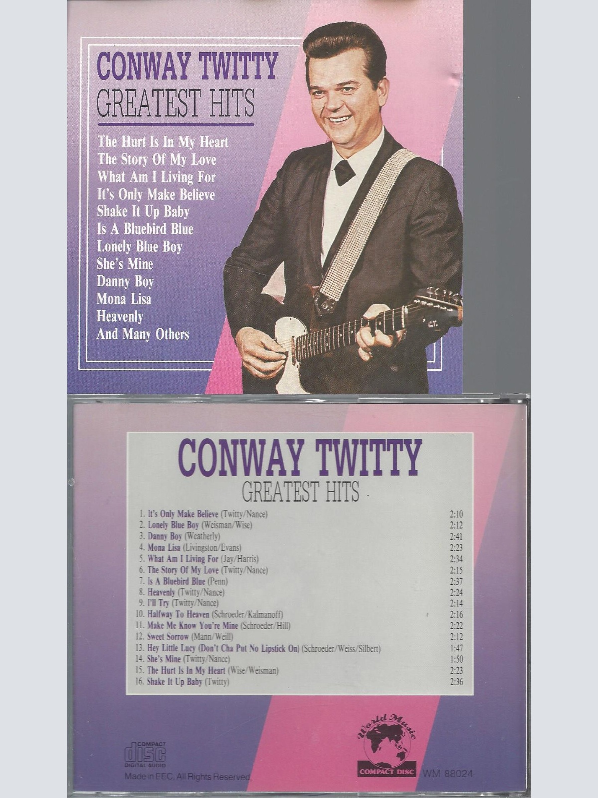 CD-CONWAY TWITTY GREATEST HITS