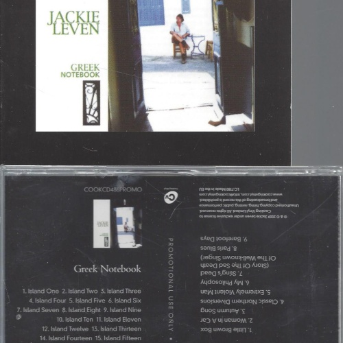 CD-JACKIE LEVEN--THE HOUNTED YEAR --AUTUMN--PROMO--GREEK BOOK