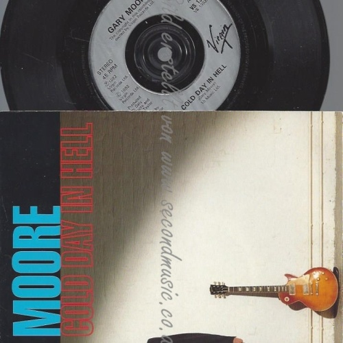 7"--GARY MOORE--COLD DAY IN HELL